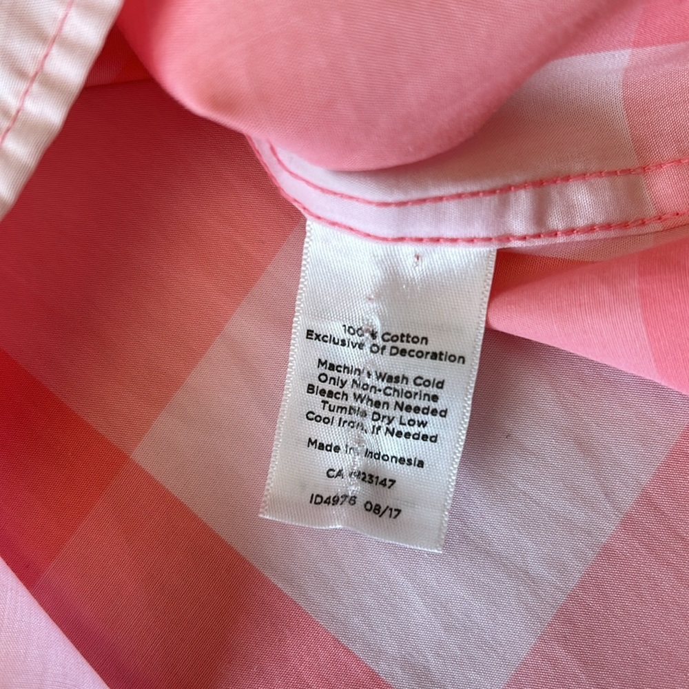 Talbots Long Sleeve Button Down Shirt Size SP - Picture 8 of 8